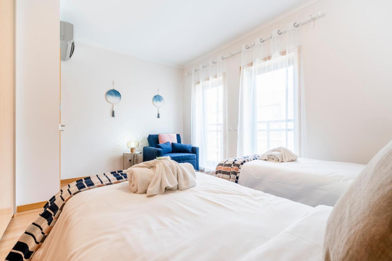 Oceanfront: Luxury Spectacular Sea Views And Pool Apartment Olhao Ngoại thất bức ảnh