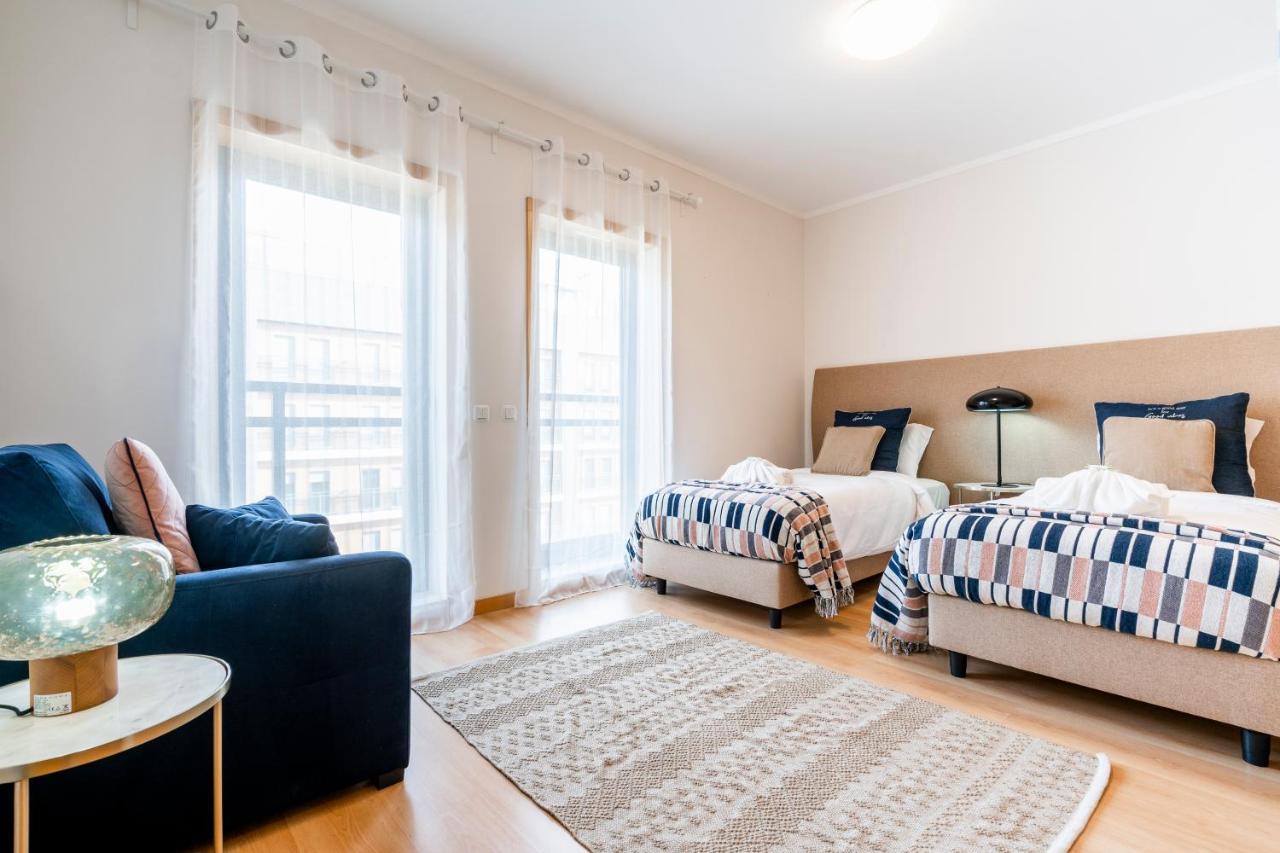 Oceanfront: Luxury Spectacular Sea Views And Pool Apartment Olhao Ngoại thất bức ảnh